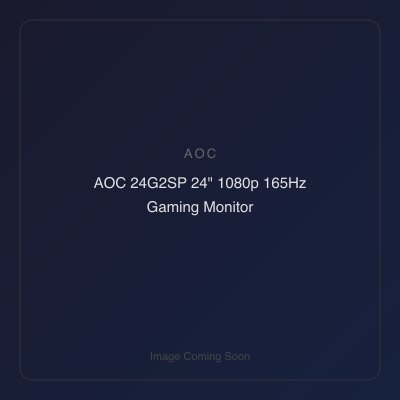 AOC 24G2SP 24" 1080p 165Hz Gaming Monitor