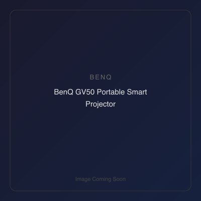 BenQ GV50 Portable Smart Projector