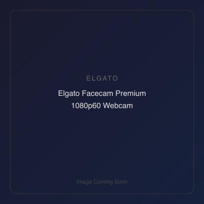 Elgato Facecam Premium 1080p60 Webcam