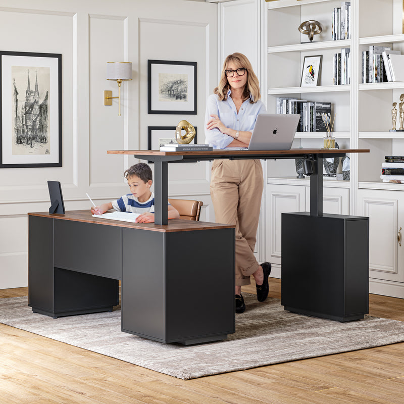 FEZIBO Electric Standing Desk 55"