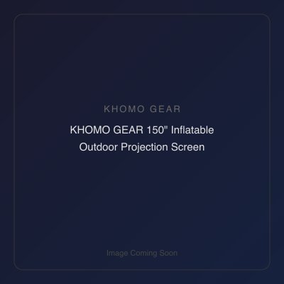 KHOMO GEAR 150" Inflatable Outdoor Projection Screen