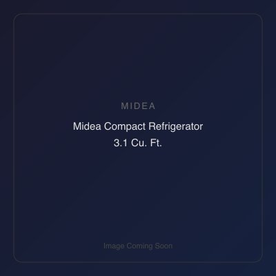 Midea Compact Refrigerator 3.1 Cu. Ft.