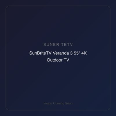 SunBriteTV Veranda 3 55" 4K Outdoor TV
