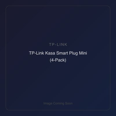 TP-Link Kasa Smart Plug Mini (4-Pack)